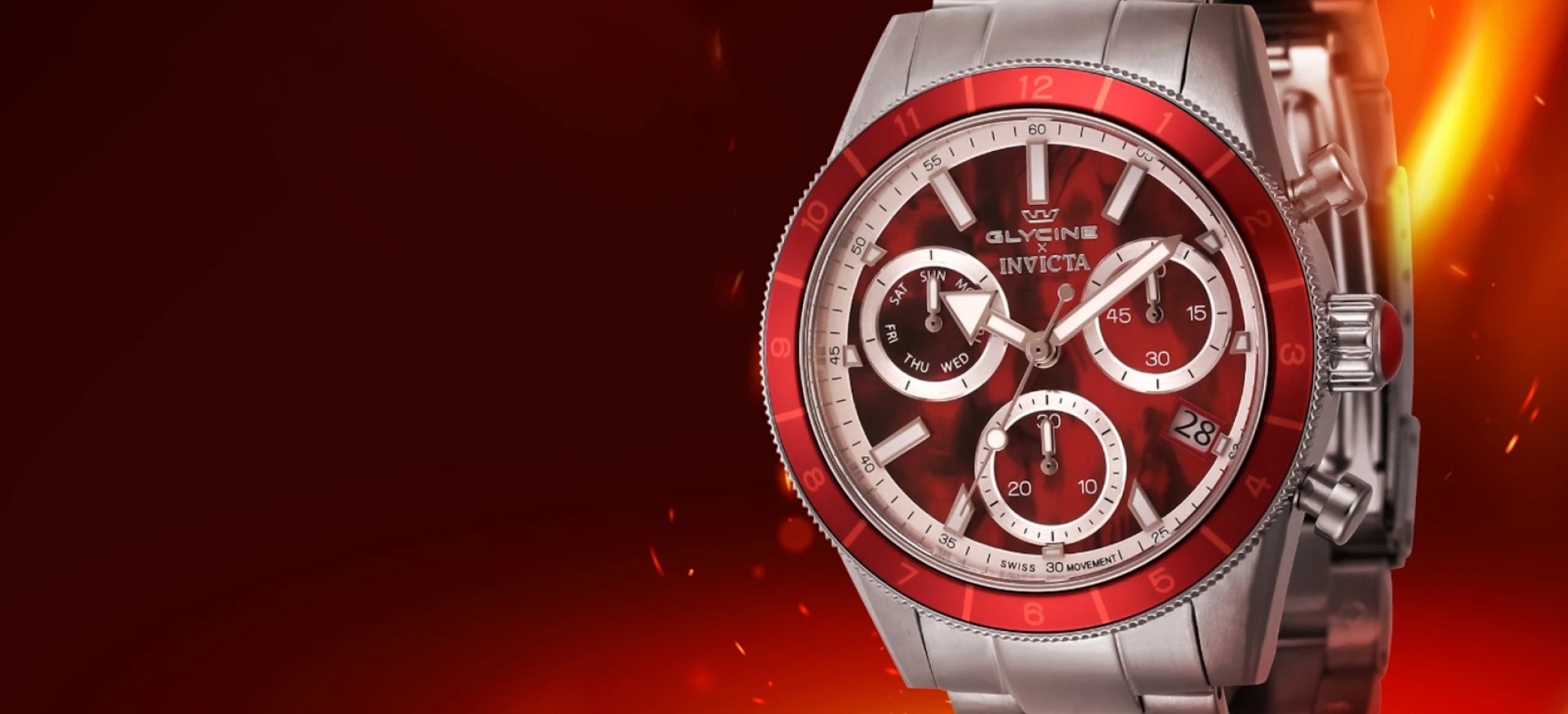 Glycine fire banner